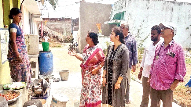 Sanitation measures in pogiri పొగిరిలో పారిశుధ్య చర్యలు