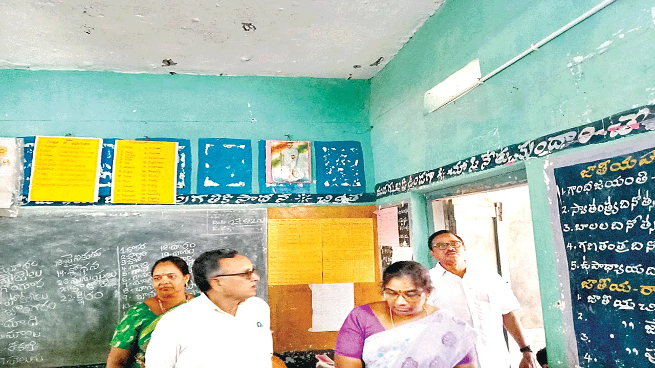 వీడీ నగర్‌ కాలనీ పాఠశాలలో కొత్త భవనానికి ప్రతిపాదనలు