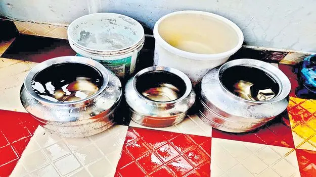 కొళాయి నీరు కలుషితం