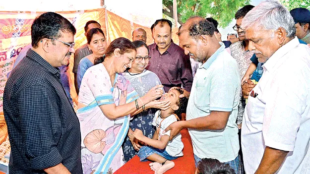 పోలియో రహిత సమాజం కోసం కృషి 