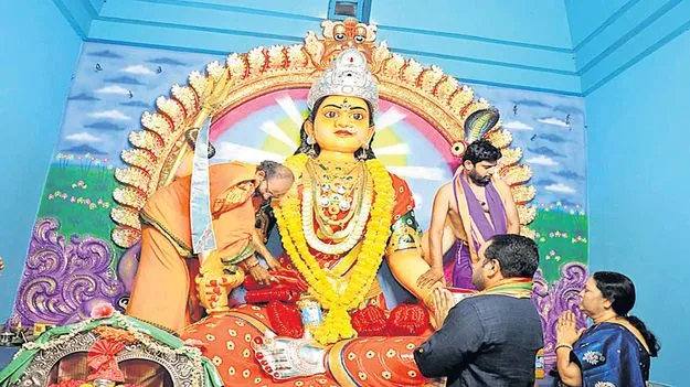మరిడి మహాలక్ష్మి ఉత్సవాలకు ఏర్పాట్లు