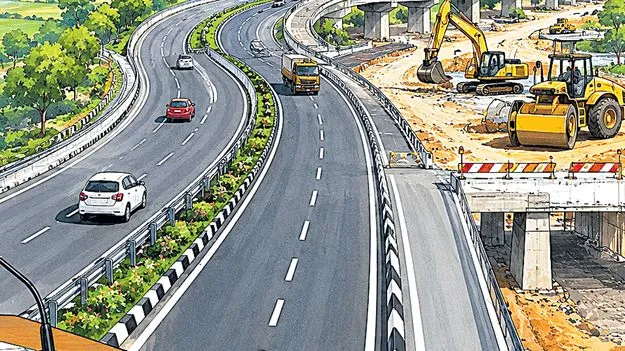 తెలంగాణ రహదారుల విస్తరణకు రూ.7,597 కోట్లు