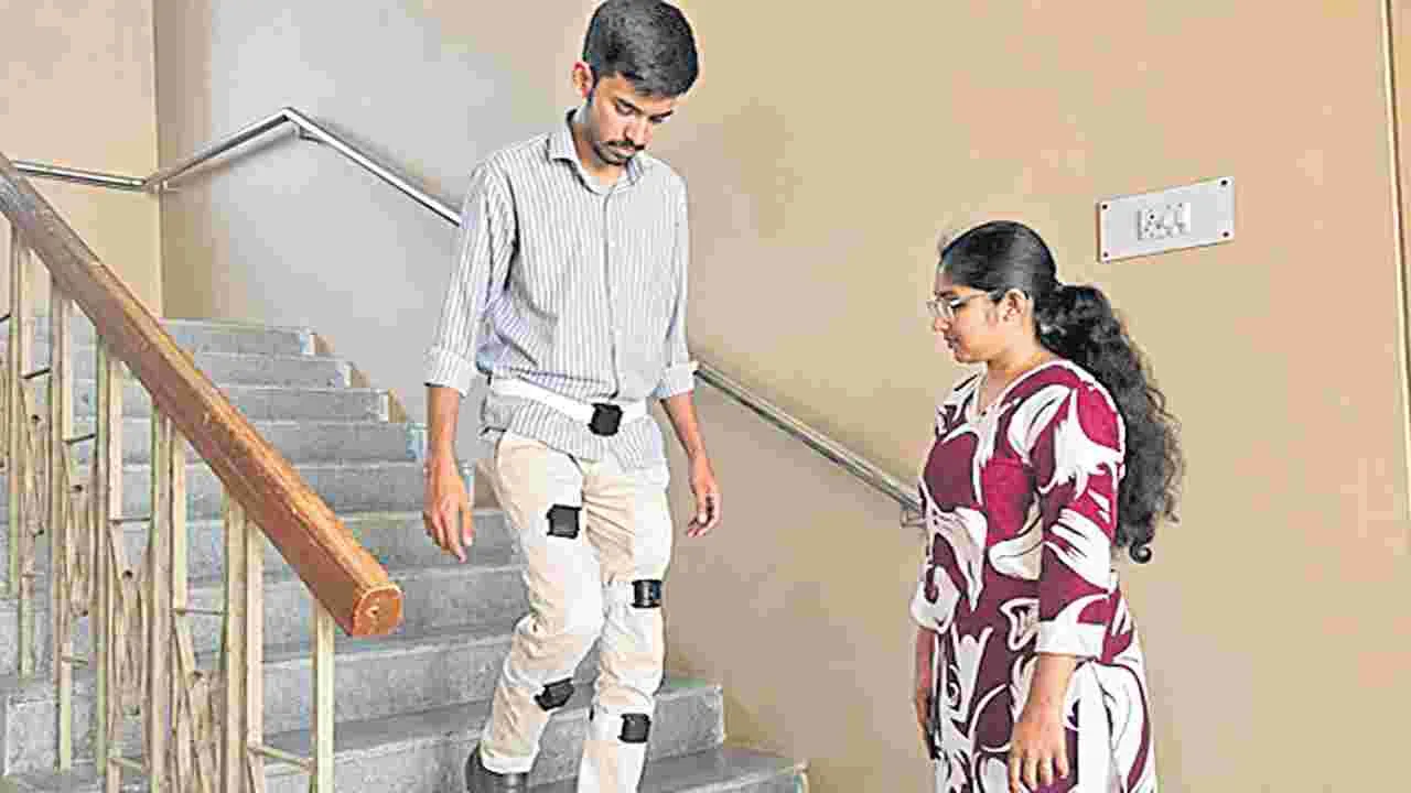 మోకాళ్లపై ఒత్తిడిని కనిపెట్టే పరికరం