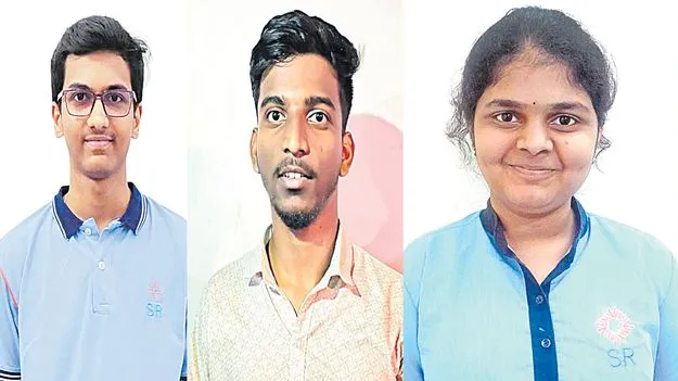 జేఈఈ మెయిన్‌ ఫలితాలలో ఎస్సార్‌ ప్రభంజనం 