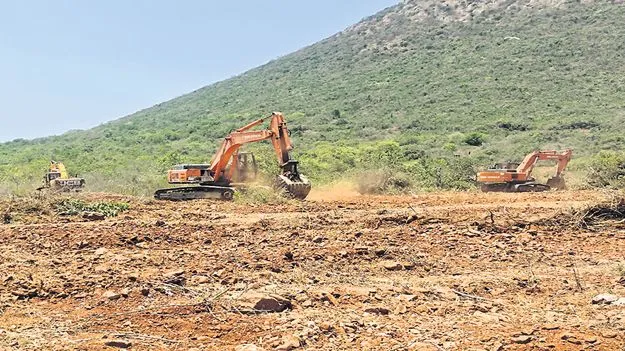 గూగుల్‌ శంకుస్థాపనకు భారీ ఏర్పాట్లు