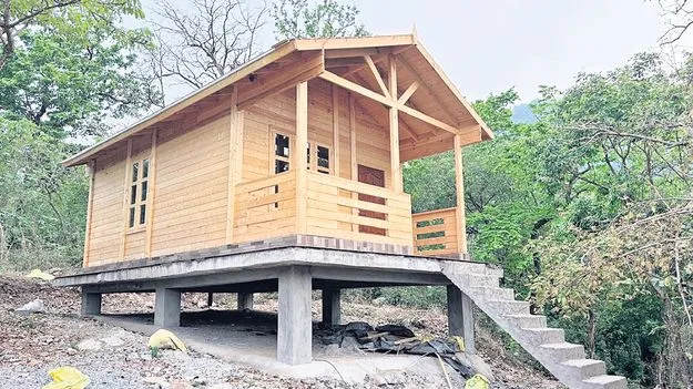 అందుబాటులోకి రానున్న ఉడెన్‌ కాటేజీలు