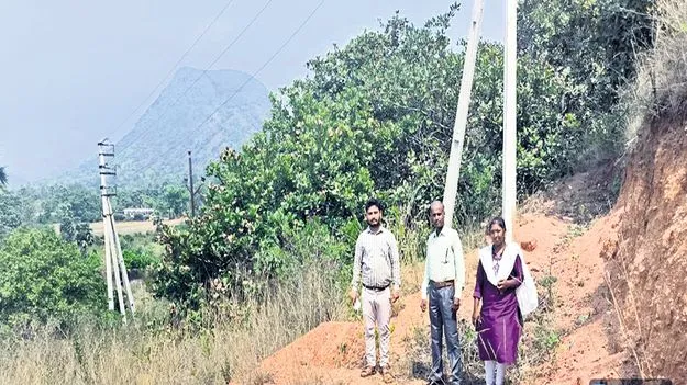 కేంద్రీయ విద్యాలయం స్థలం పరిశీలన