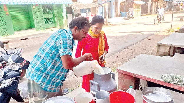 Profit ‘milk’ లాభాల‘పాలు’