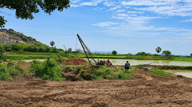 Peddapally :  జలం.. పాతాళం...