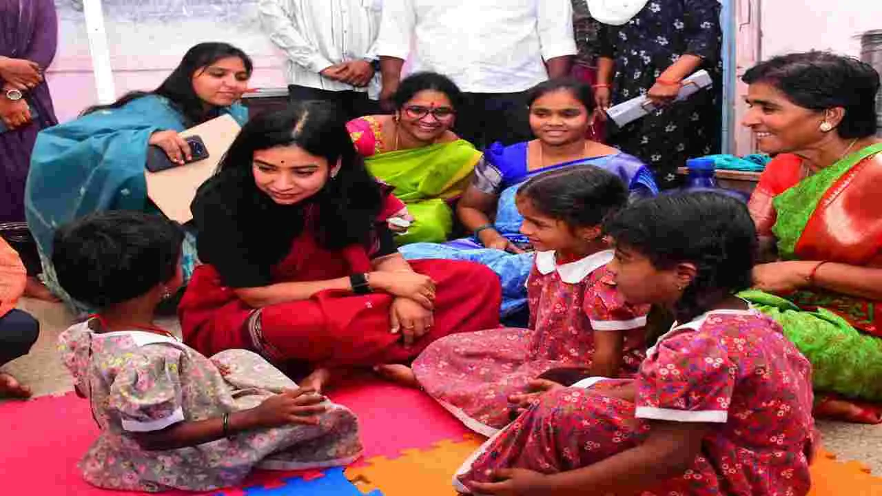 పిల్లలు ఆటపాటల్లో రాణించేలా చూడాలి