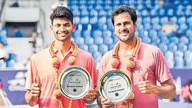 సాకేత్‌ జంటకు డబుల్స్‌ టైటిల్‌