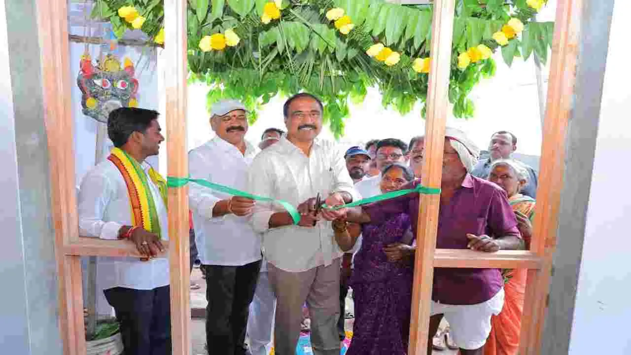 Jagtial:  ఏడాదికి రెండు వేల ఇందిరమ్మ ఇళ్లు