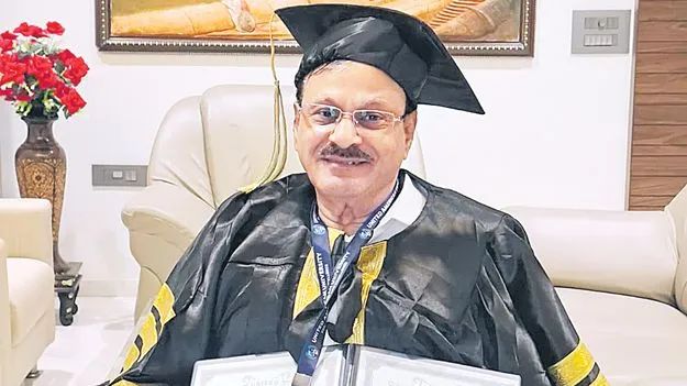 సూదిని పద్మారెడ్డికి గౌరవ డాక్టరేట్‌
