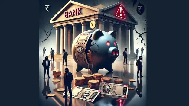 బ్యాంకులు, ఆర్థిక సంస్థల్లో ఐదేళ్లలో రూ.1.42 లక్షల కోట్ల మోసాలు