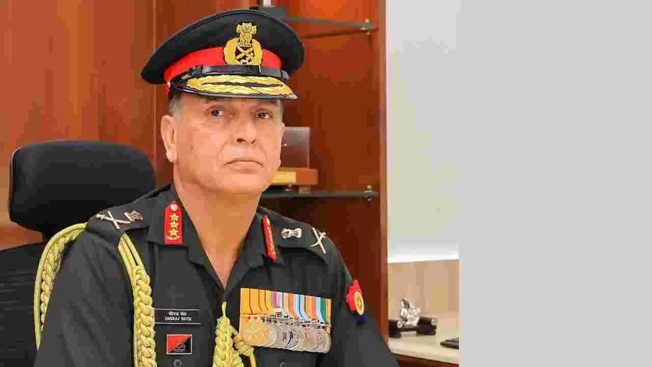 భారత ఆర్మీ చీఫ్‌గా ధీరజ్‌ సేథ్‌ బాధ్యతలు