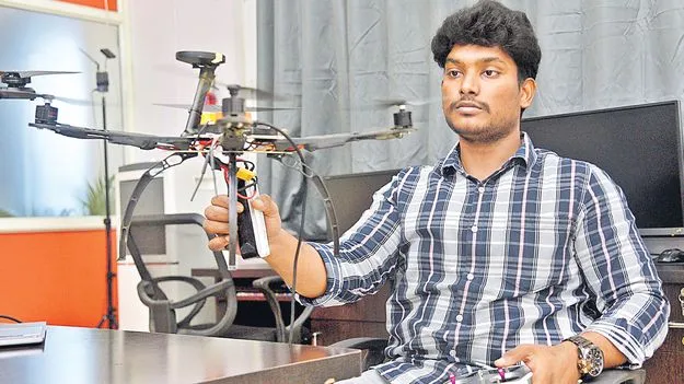 గంటలో డ్రోన్‌.. మేడిన్‌ విశాఖ