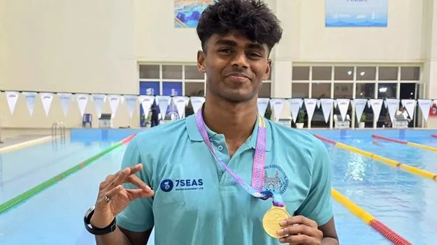 స్విమ్మింగ్‌లో నాలుగు పతకాలు