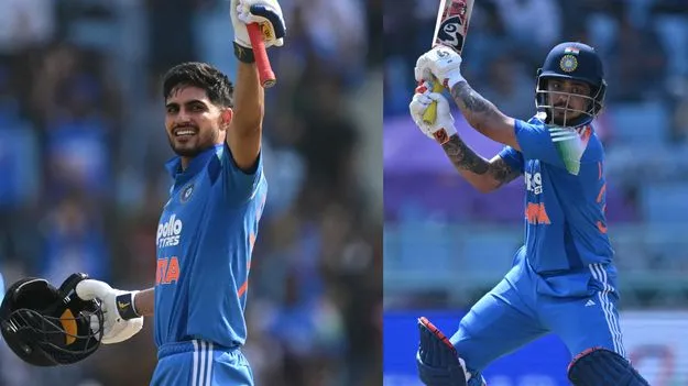 శతక మోతెక్కించారు గిల్‌, ఇషాన్‌ సెంచరీలు