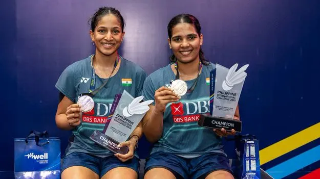  గాయత్రి జోడీకి ఫిలిప్పీన్స్‌ టైటిల్‌