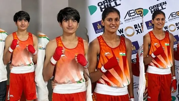 సెమీస్‌కు మీనాక్షి, జైస్మిన్‌