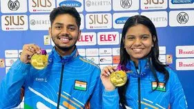 శాంభవి జోడీకి రికార్డు పసిడి