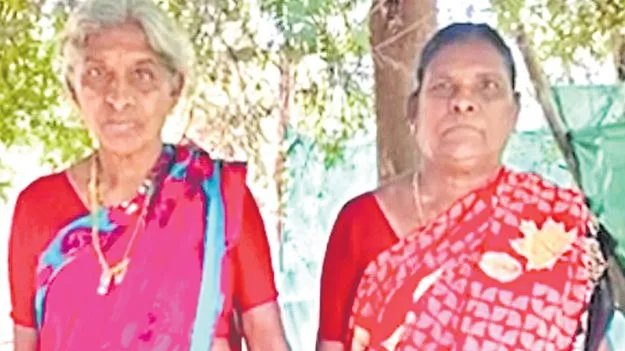 ఇద్దరు మహిళల సజీవ దహనం
