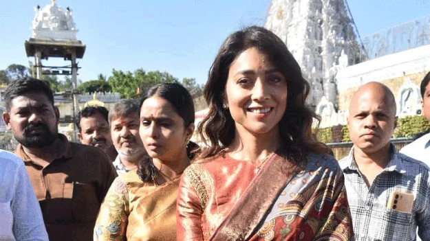 శ్రీవారి సేవలో శ్రియ 