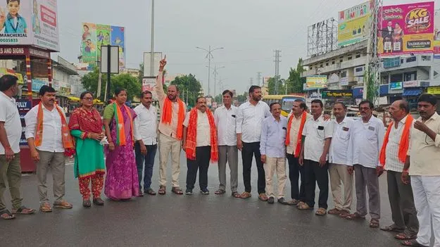  Mancherial: ప్రజాస్వామ్యం మీద గౌరవం లేని నేత రాహుల్‌గాంధీ 