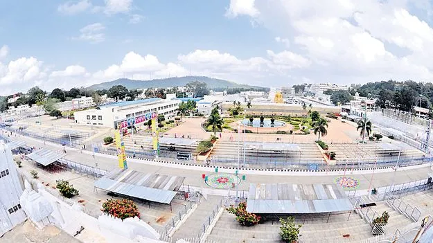 తిరుమల మాడవీధులకు వేదాల పేర్లు