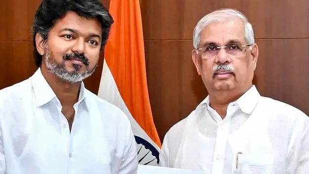 విజయ్‌కు గవర్నర్‌ ఝలక్‌!