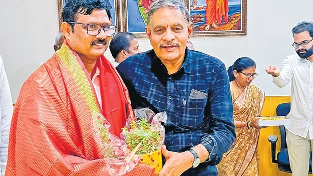 డీఎస్‌జీగా బాధ్యతలు స్వీకరించిన నిరంజన్‌