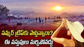 సమ్మర్ ట్రిప్‌కు వెళ్తున్నారా? ఈ వస్తువులు మిస్ అవ్వొద్దు