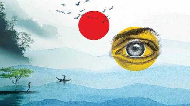 నది అలలపై తెలుగు కవిత