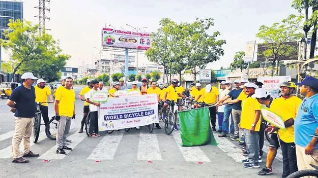 సైక్లింగ్‌ను జీవితంలో ఒక భాగం చేసుకోవాలి