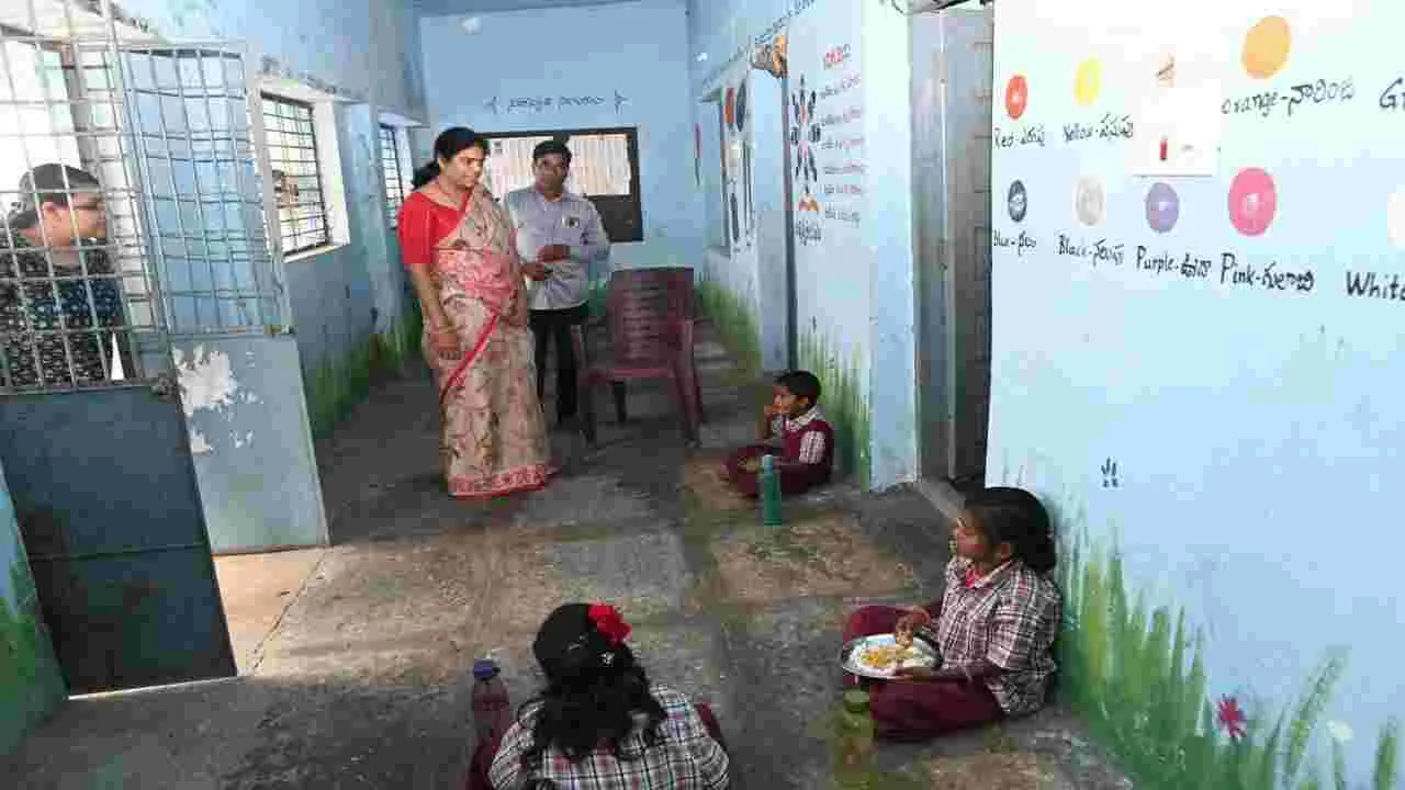kumaram bheem asifabad- భోజనంలో మెనూ పాటించాలి