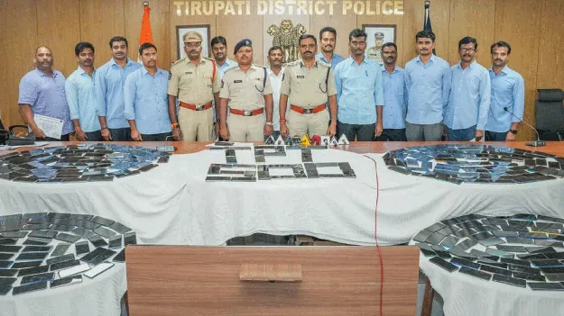500 మొబైల్‌ ఫోన్ల రికవరీ