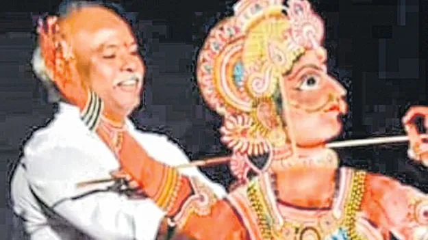 తోలు బొమ్మల కళాకారుడికి జాతీయ అవార్డు