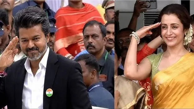 స్వాతంత్య్ర వేడుకల్లో త్రిష సందడి!