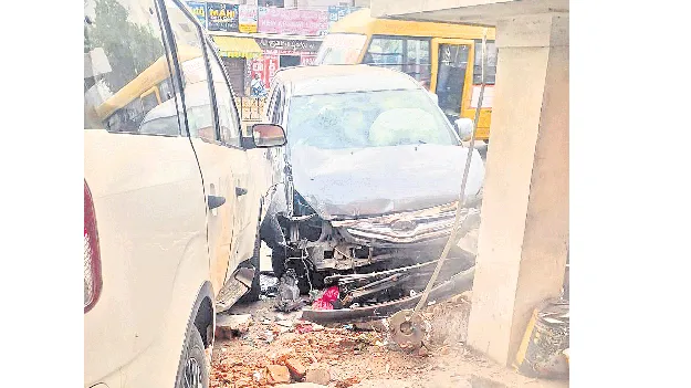 ఒంగోలులో కారు హల్‌చల్‌.. నిందితుడు గుర్తింపు