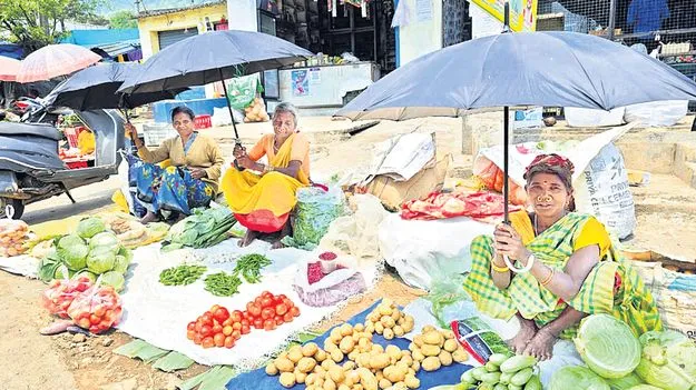 మండుతున్న ఎండలు