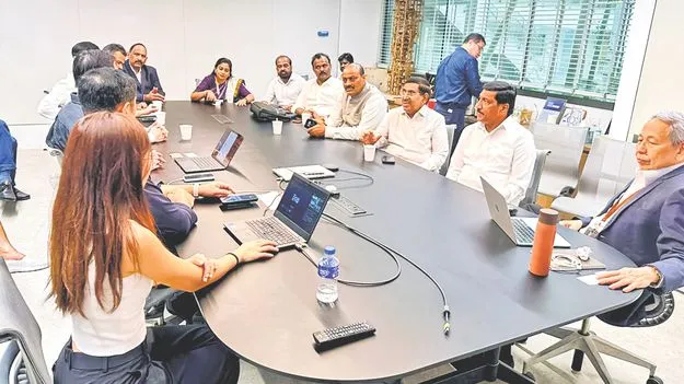 రెండో రోజు సింగపూర్‌లో ఏపీ మంత్రులు