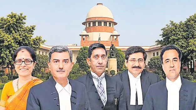 సుప్రీంకోర్టు జడ్జీలుగా అయిదుగురి పేర్ల సిఫార్సు