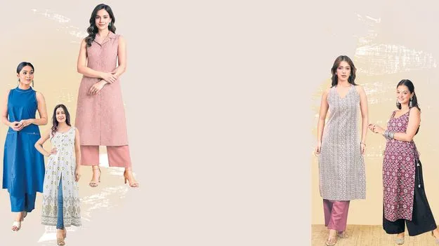 స్లీవ్‌లెస్‌ కుర్తీ... సూపర్‌!