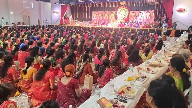 మిస్సోరీలో శతచండీ సహిత రుద్రయాగంలో సహస్ర కుంకుమార్చన