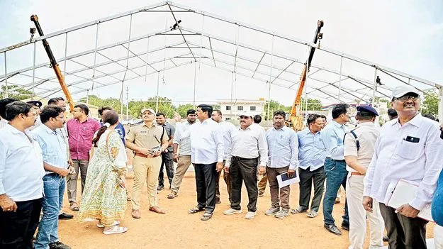 రేపు సీఎం చంద్రబాబు రాక