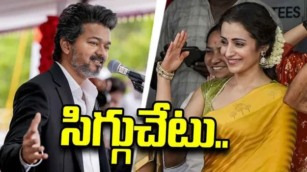 స్వాతంత్ర్య వేడుకల్లో త్రిషకు విజయ్ సెల్యూట్.. డీఎంకే పత్రిక విమర్శలు..