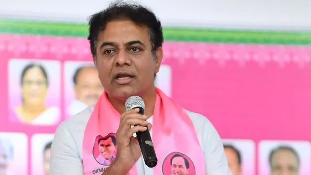 కేటీఆర్‌పై పోలీసు కేసు 