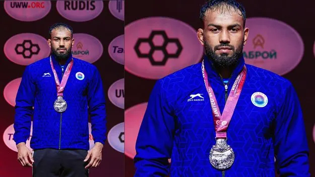 నితేశ్‌ ‘పట్టే’శాడు రజతం