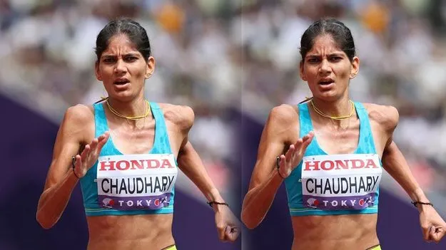 పారుల్‌ ‘రికార్డు’ పరుగు
