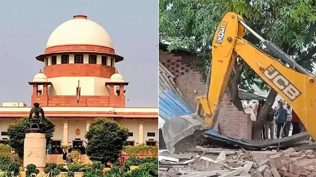 బుల్డోజర్ల ప్రయోగం చట్టబద్ధమే